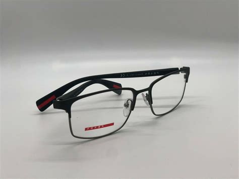 prada sport vps 50f 7ax-1o1 black rubber